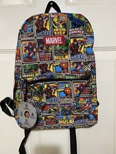 marvel backpack Hulk, Spider-Man, Iron Man, Black Panther, Daredevil,