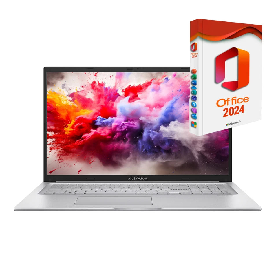 Asus X170, U300, bis 32GB RAM, bis 4000GB SSD, OFFICE 2024 PRO, bel. Tastatur