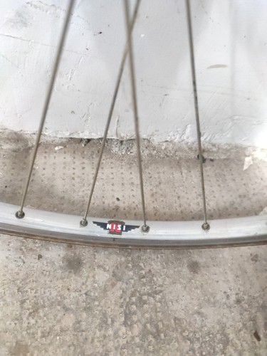 ruote vintage corsa road 28" eroica wheels nisi HR 22 6 v S Gipiemme Azzurro - Picture 4 of 11