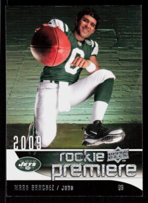 2009 Upper Deck Rookie Premier Mark Sanchez #18  Football  New York Jets