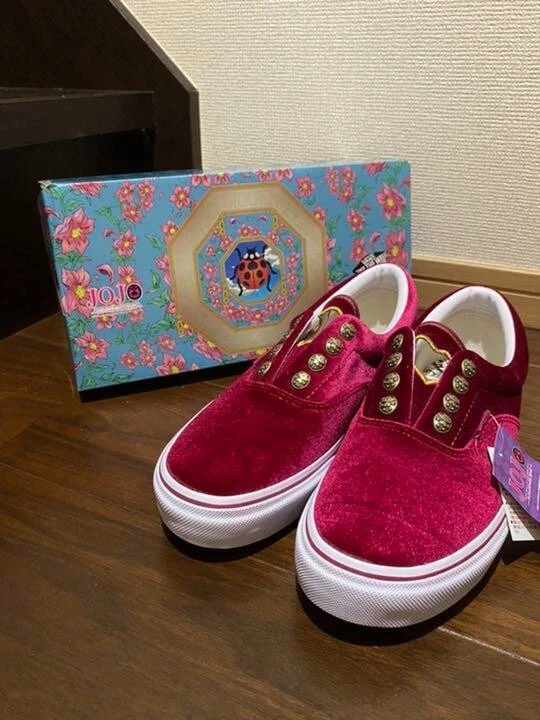 JOJO Golden Wind x VANS Collabo Slip On Sneaker Giorno Giovanna