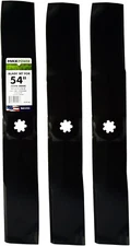 Maxpower 561813B 3-Blade Set for 54-Inch John Deere Rider