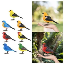 Robot Bird Electronic Bird Toy Electric Singing and Chirping Bird Toy