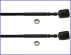 2X INNER TIE ROD FOR DODGE DAKOTA 1987 - 1990 RWD / DODGE DAYTONA 1986 - 1993