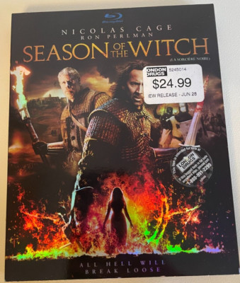 Season of the Witch - BLU RAY -2011 w/sleeve NEW -Nicholas Cage