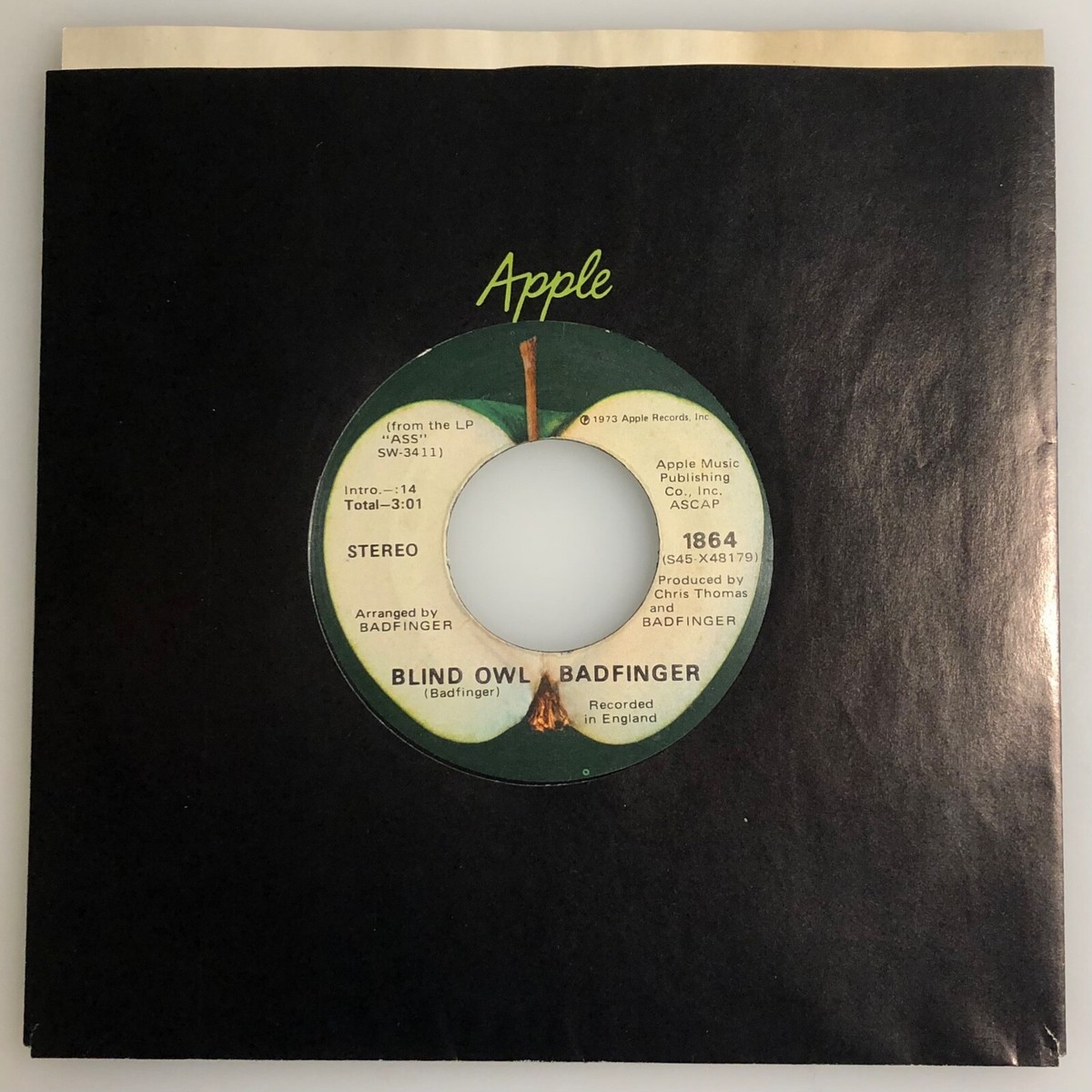 Badfinger / Apple of My Eye / West Coast 1973 Apple 45rpm Badfinger / Apple of My Eye / West Coast 1973 Apple 45rpm