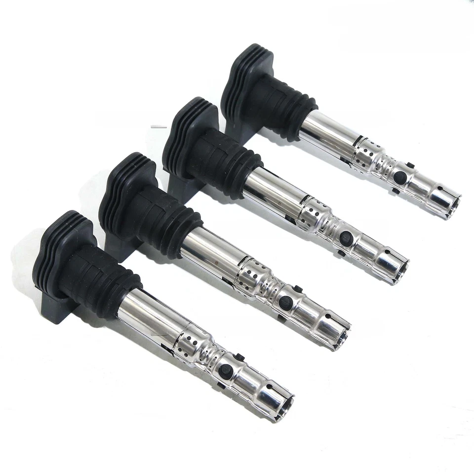 4Pcs Ignition Coil Set For VW Jetta Golf Passat Beetle AUDI A4 A6 TT 1.8T - Image 4 of 4