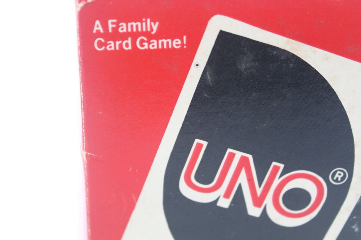 VTG 1988 UNO Card Game International Games Inc. 2-10 Players Ages 7+