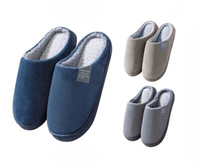 Soft Plush Flop House Warm Slip Slippers Flip On Shoes Slippers