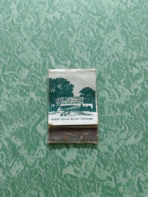 Vintage Matchbook Collectible Ephemera E8 Aptos California Rio del Mar midget