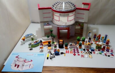 PLAYMOBIL KONVOLUT GROSSES EINKAUFSZENTRUM - LADEN - EINKAUFSMÖGLICHKEITEN - MÖBEL