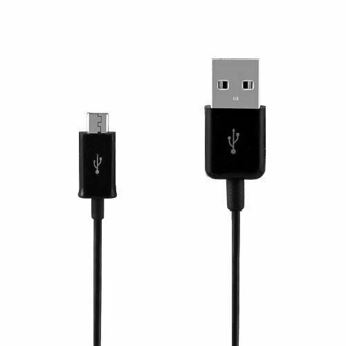 Genuine Samsung 1.5m Black Fast Charger Micro USB Data Cable Lead For S5 S6 S7