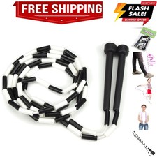 Jump Rope with Plastic Beaded Segmentation