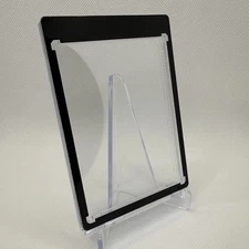 Magnetic Card Holder One Touch Case BLACK BORDER - 35PT & 55PT Sizes