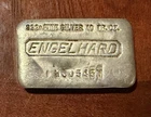 10 Troy Oz Silver Bar .999 Fine Silver Engelhard