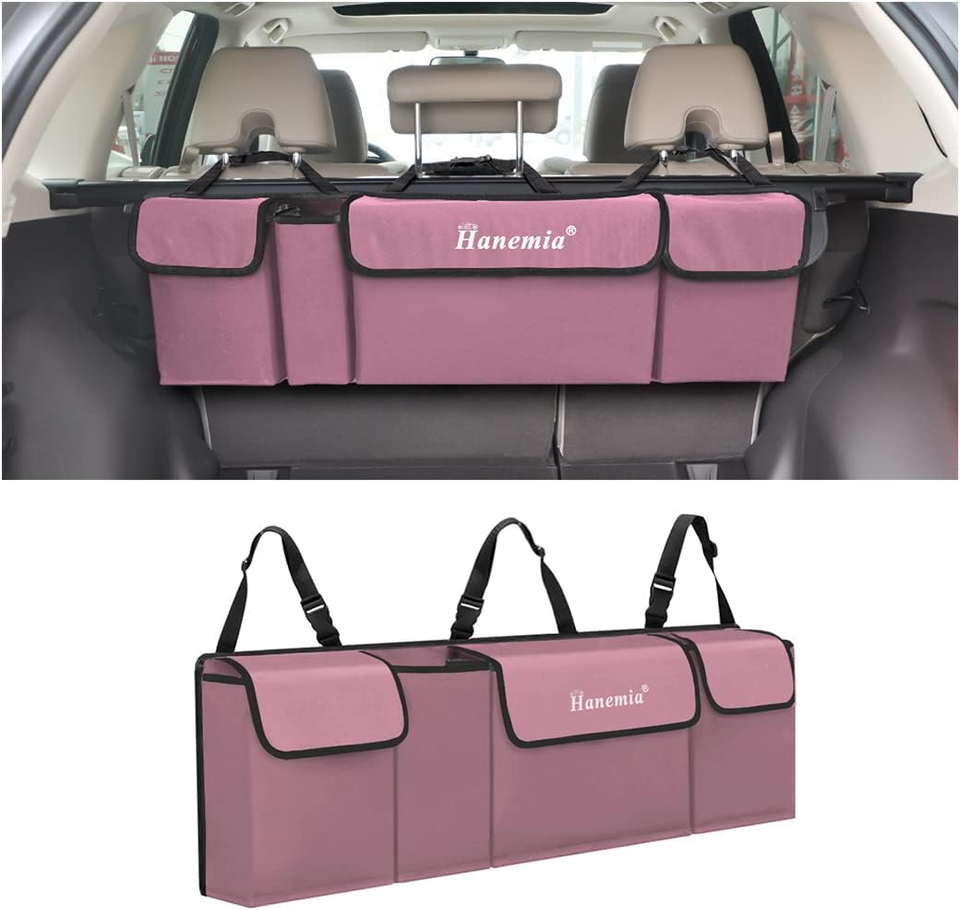 Car Trunk Organizer, Backseat Hanging Storage With 4 Large Pockets, Collapsible | Australia