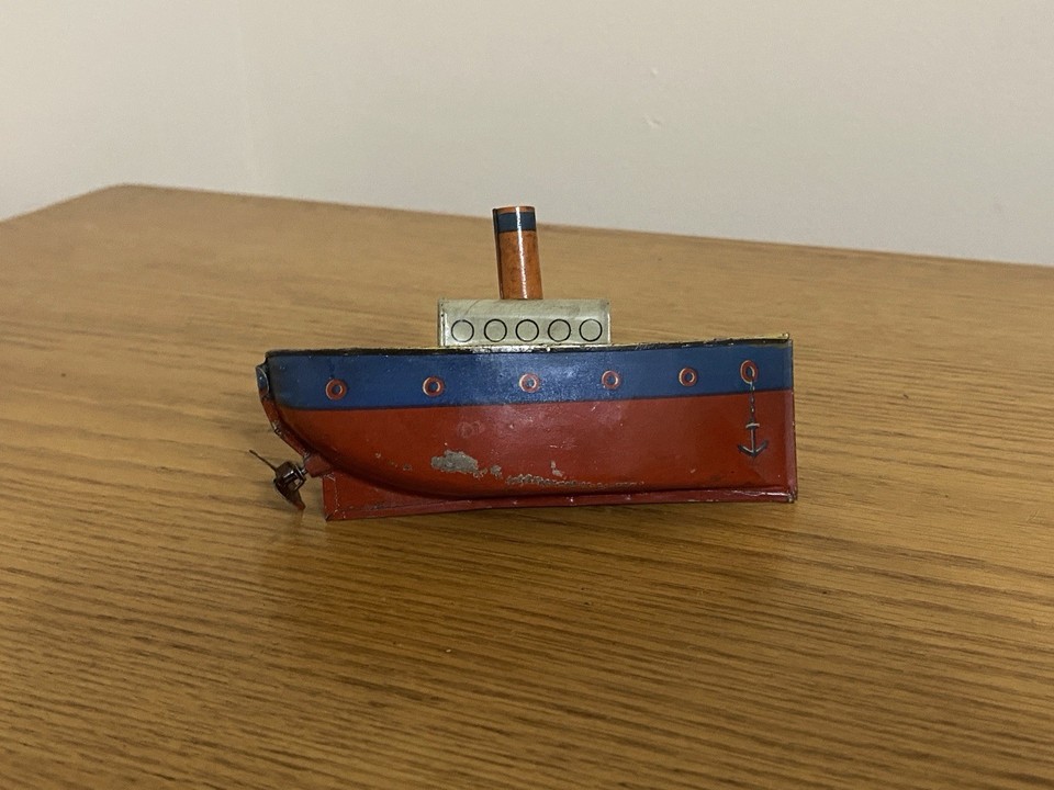 Clef manivelle pour Canot Renault en bois des jouets CIJ Boat