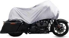 X AUTOHAUX Motorcycle Cover Lightweight Half Cover Outdoor Waterproof Rain Dust