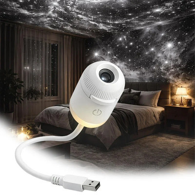 For Projector Galaxy Starry Sky Night Light Aurora Star Party 12 Colors LED Lamp