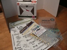 Scrapbooking - Xyron Sticker Maker (20 ft) New - Self-Stick Gems (3 Packages) -