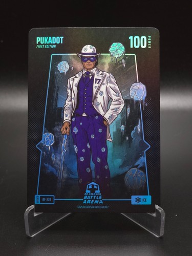 Pukadot `Puka Nacua` Bo Jackson Battle Arena Battlefoil Ice