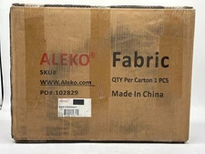 ALEKO Black Water Resistant Fabric Replacement for 10x8 ft Retractable Awning