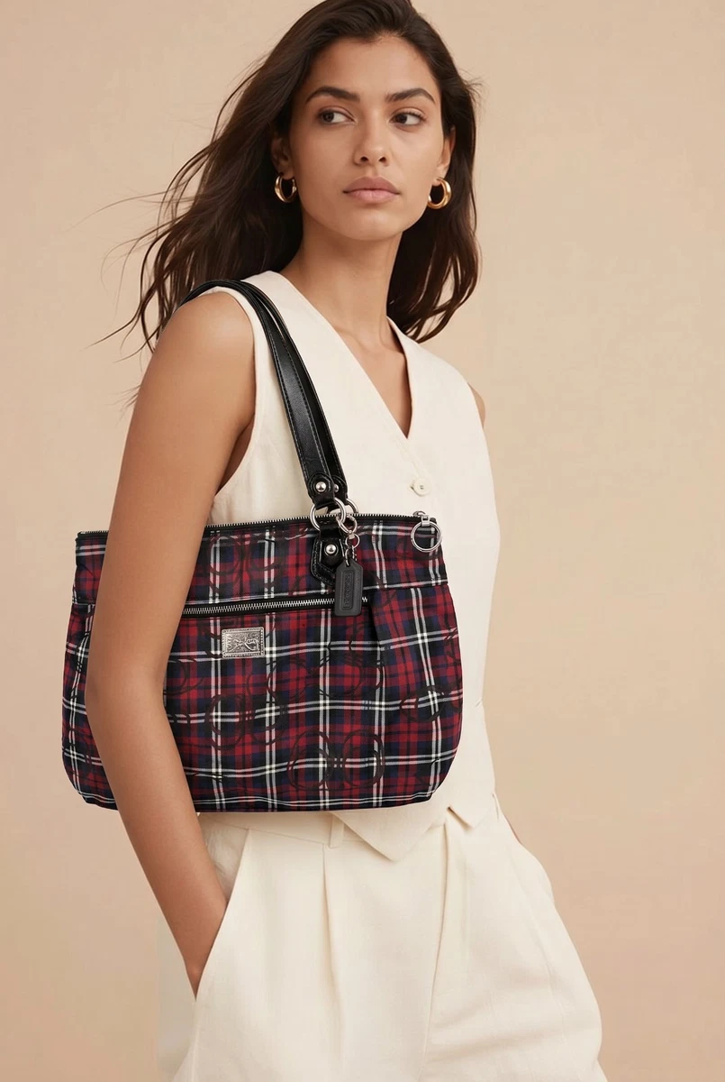 Coach Poppy Plaid Bags & Handbags for Women for sale - eBay