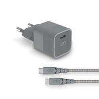 20W Power Delivery NetzladegeräT + VerstäRktes USB-C / USB-C Kabel