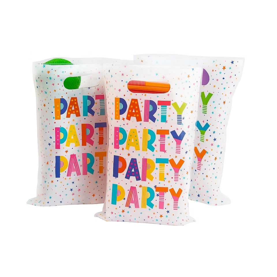 20/40 Happy Birthday Party Bags Loot Treat Favour Goody Bag Boys Girls Children - Image 2 of 4