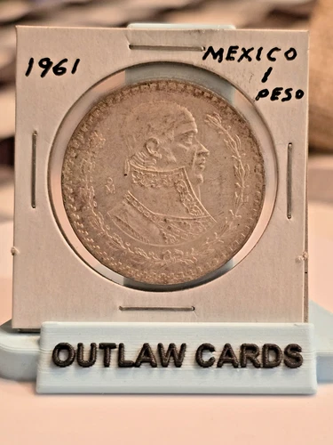1961 Mexico Un Peso Silver — photo from the most recent tracked eBay sale