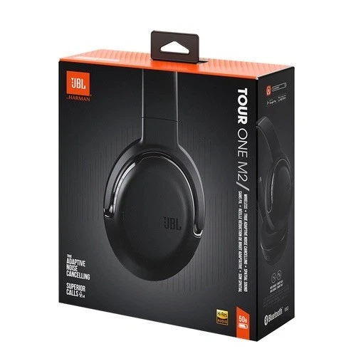JBL Tour One M2 Wireless Over-Ear Headphones -Black - Picture 1 of 3