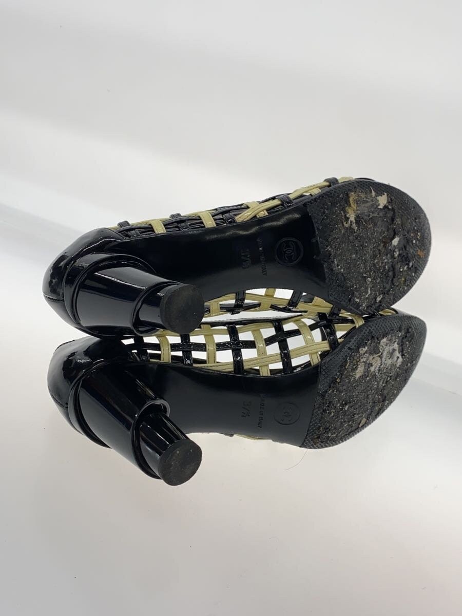 CHANEL Mesh Pumps/Size 37.5/US 7.5/Black/Women's thumbnail 5