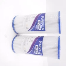 2 Pack PurePlus Whole House Sediment Pleated Water Filter PPL10BB