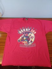 Vintage 1994 Kentucky Derby 120 Single Stitch Vibrant  T-Shirt XL USA