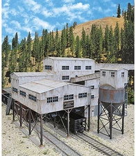 Walthers Cornerstone HO Scale Building/Structure Kit Diamond Coal Corp. Mine