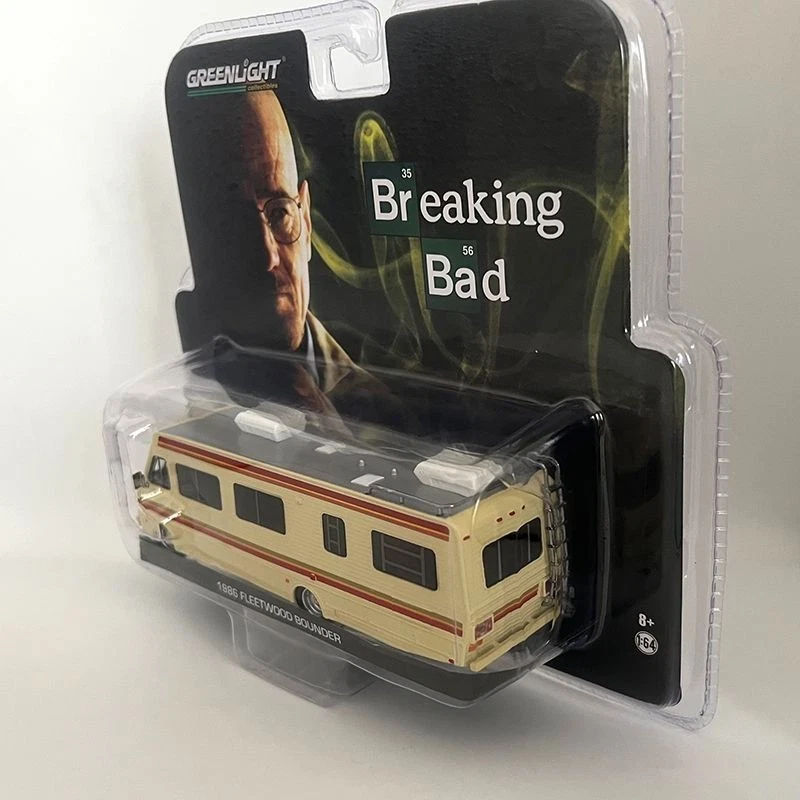 GreenLight 1986 Fleetwood Bounder Breaking Bad RV Camper Van modelo escala 1:64 - Imagem 4 de 4