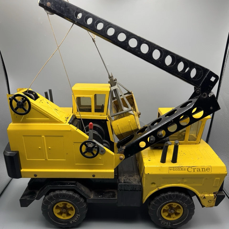 Vintage Tonka Crane - XMB-970 Original 1970's Toy - Good Condition - Image 3 of 4