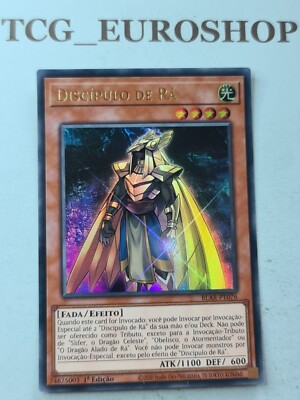 Ra's Disciple YUGIOH BLAR ULTRA RARE PORTUGUESE NM #1036 | eBay