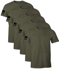 Howitzer Men's T-shirt Standard Basic Packs Surplus Green Military Grunt