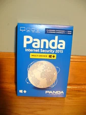 Panda Internet Security 3 Licenses PC,  3 Android /1 Yr. - CD in Box - US Seller