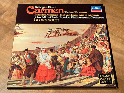 Bizet Carmen TATIANA TROYANOS PLACIDO DOMINGO KIRI TE KANAWA SOLTI