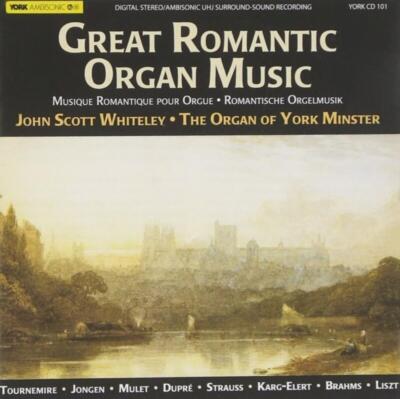 John Scott Whiteley - Great Romantic Organ Music CD (1987) Audio Amazing Value