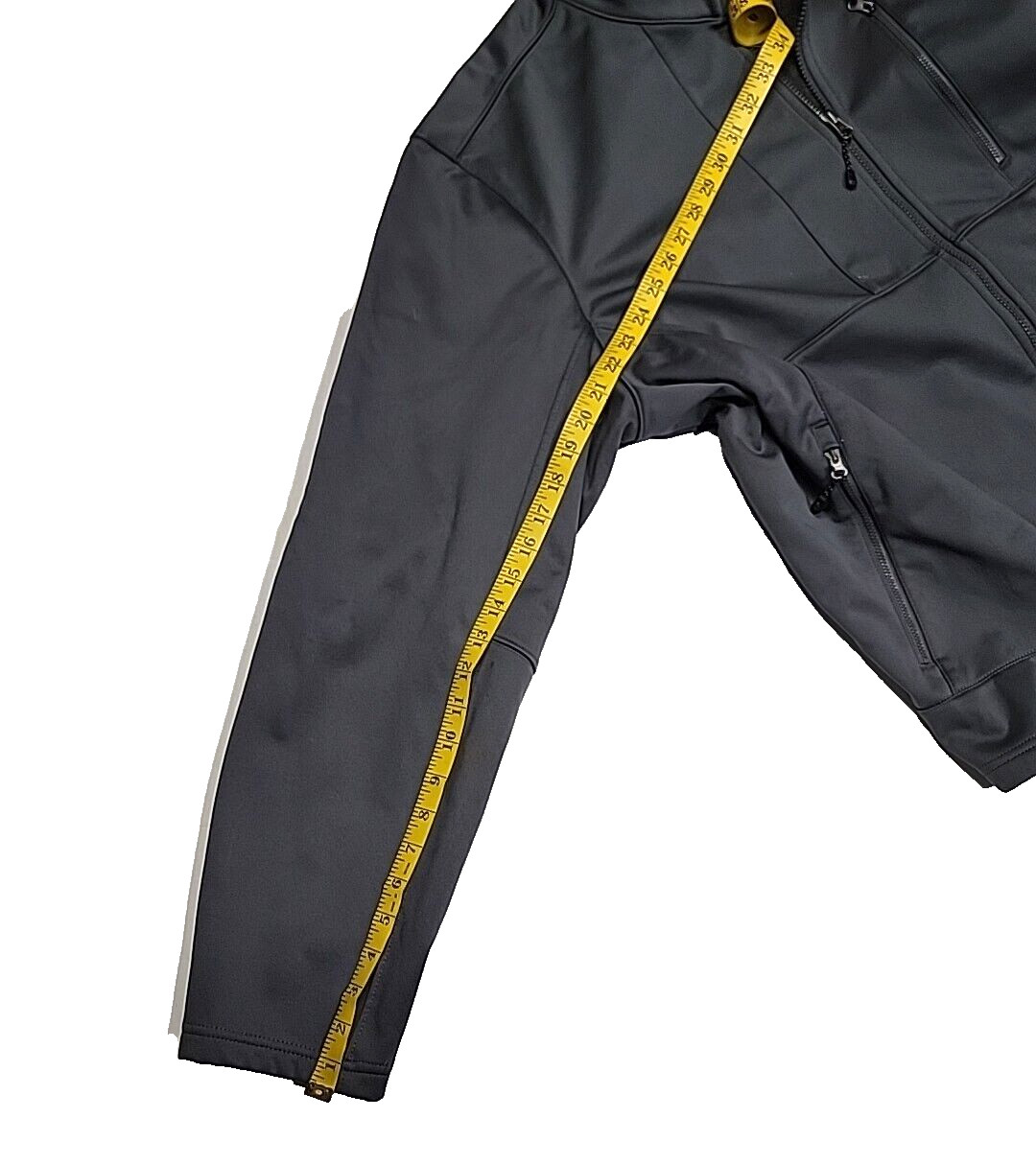 Swiss Tech Fleece Lined Softshell Activewear Gray… - image 5