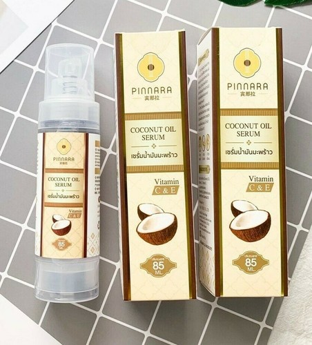 30x 85ml Kokosöl Serum Pinnara Vitamin C Vitamin E pflegende Haarpflege - Bild 9 von 12