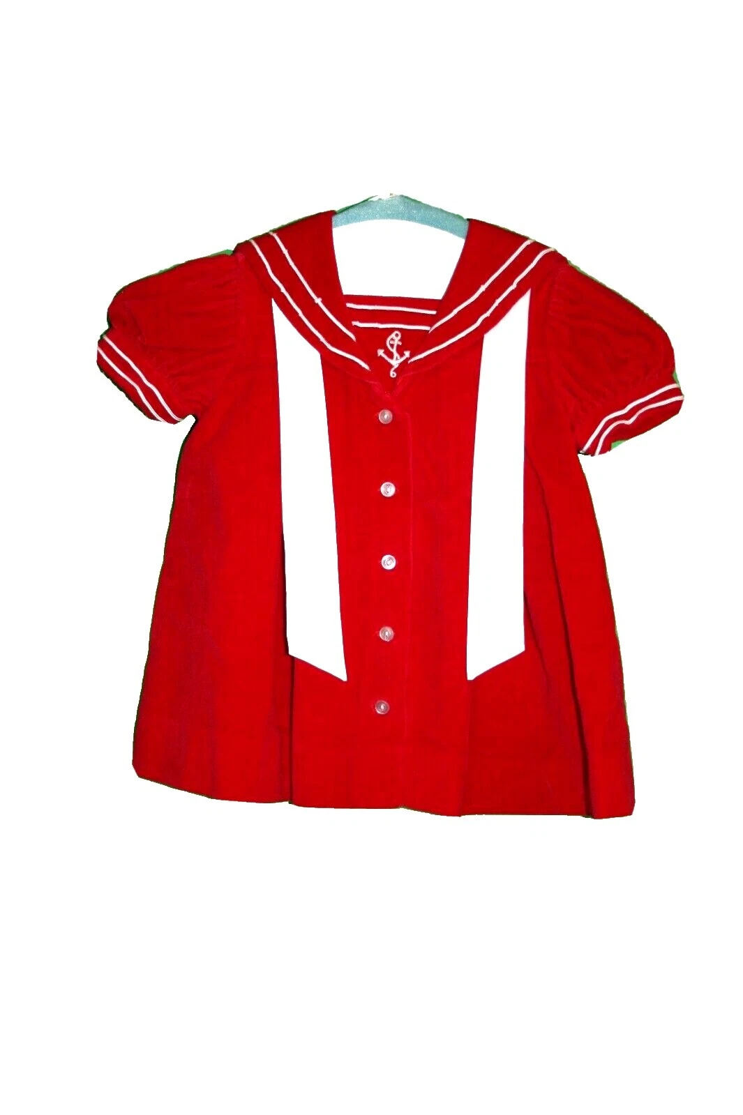 Ropa Vintage 1950s de Terciopelo para Niños