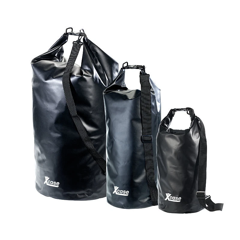 Xcase Seesack: Wasserdichter Packsack 70 Liter, schwarz (Wasserdichter Seesack) - Bild 2 von 3