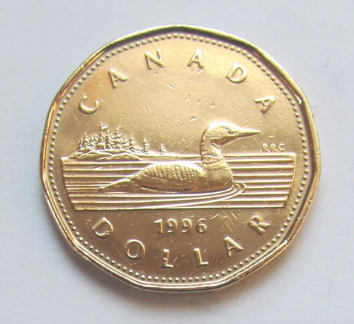 1996 CANADA 1 DOLLAR LOONIE  - combined shipping