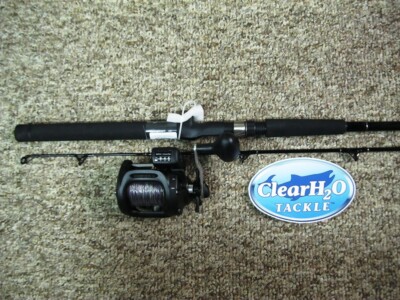 OKUMA MAGDA PRO MA-45DXT 7' ROD PRE-SPOOLED LEADCORE COMBO 7 COLOR 27#