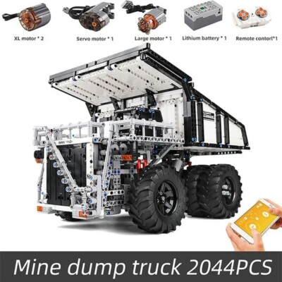 Mould King 13170 RC Technic Mining Dump Truck Construction Set 2,044pc BRAND NEW