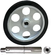 Bike Engine Flywheel Shaft Kit 4 Stroke Mini Engine Transmission Belt Drive